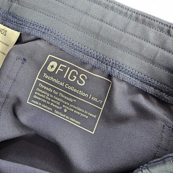 FIGS Technical Collection Womens Livingston Basic Scrub Pants, Size XXL/Tall - Picture 7 of 8